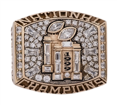 1999 Florida State NCAA Football National Champions Ring With Original Presentation Box (McCray)